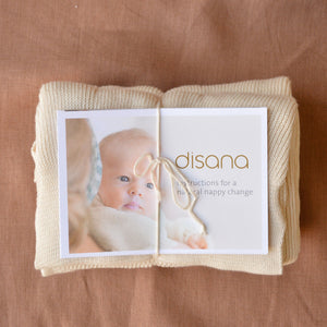 Tie-on Nappies Organic Cotton (5 pack)