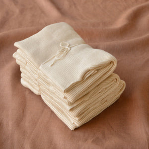 Tie-on Nappies Organic Cotton (5 pack)