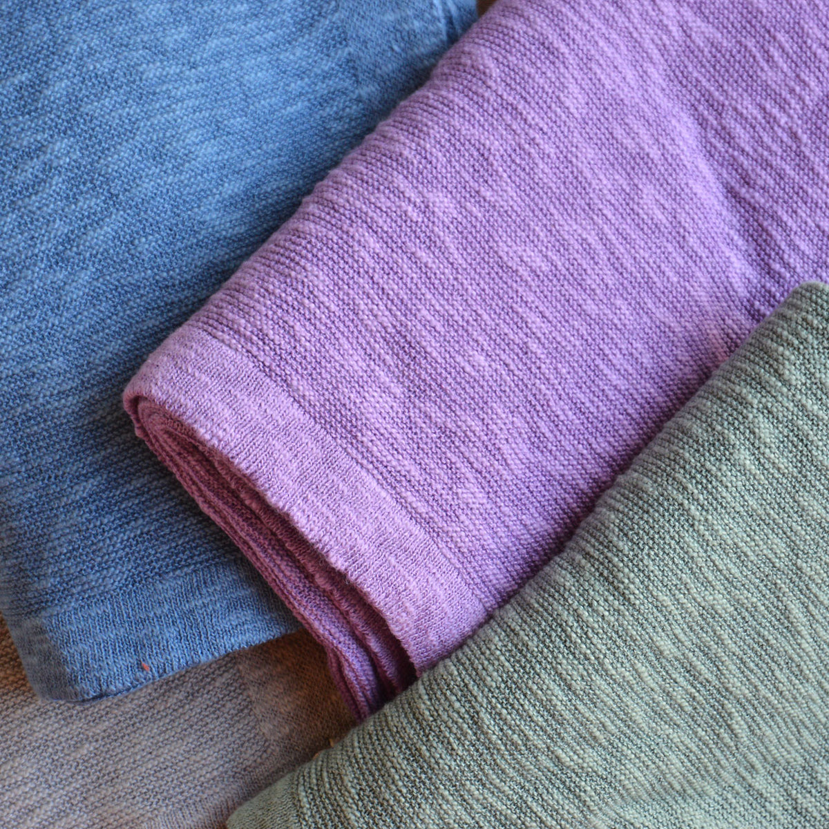 Knitted Summer Blanket - Organic Linen/Cotton (80x100cm)