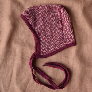 Bonnet in Organic Merino Wool (0-12m)