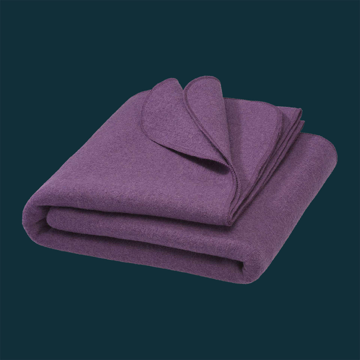 Boiled Wool Blanket Organic Merino (L 100x135cm)