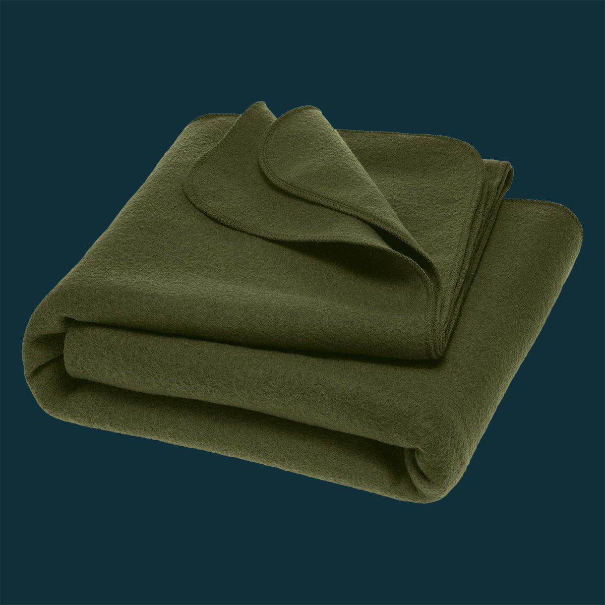 Boiled Wool Blanket Organic Merino (L 100x135cm)