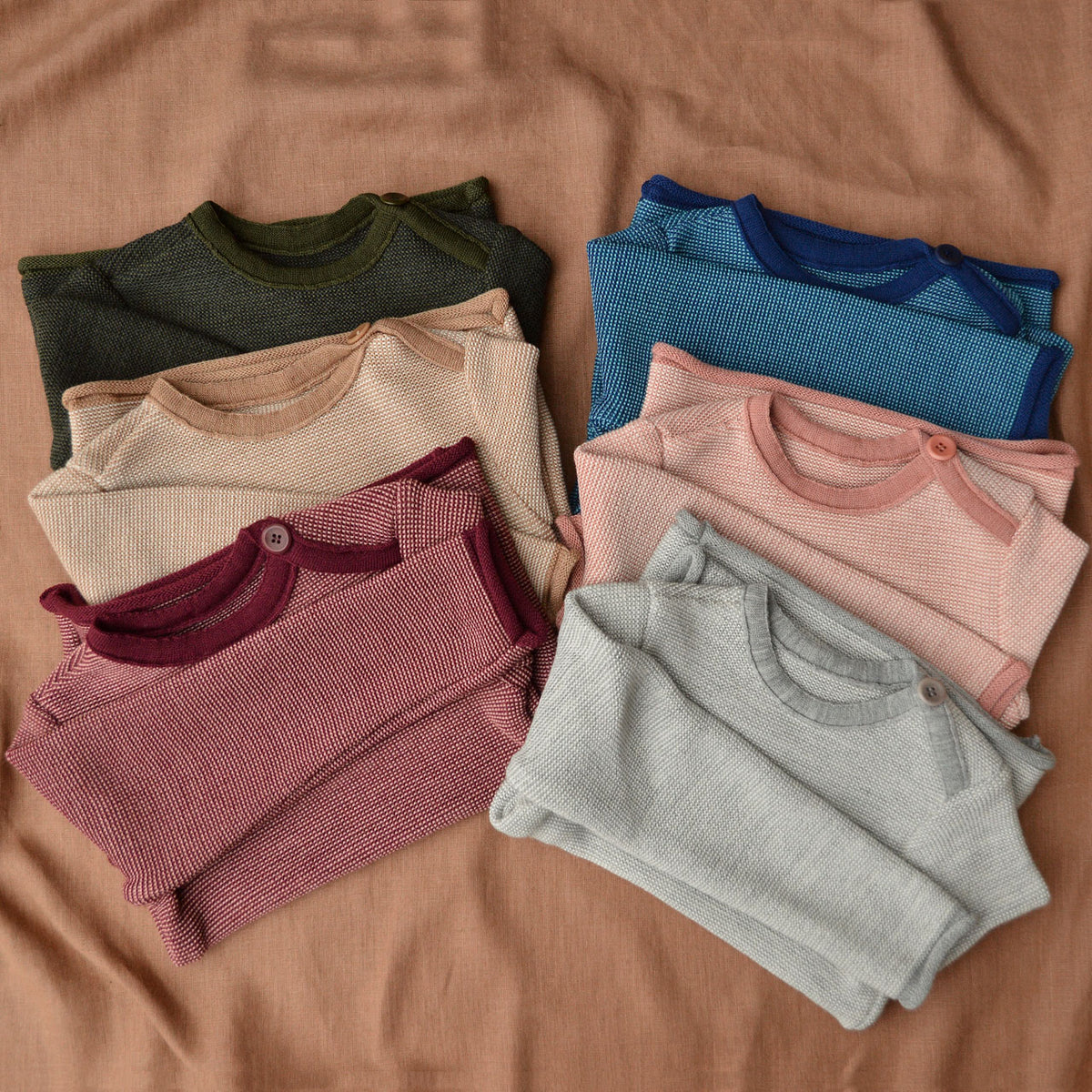 Organic Merino Baby Jumper (0-4y)