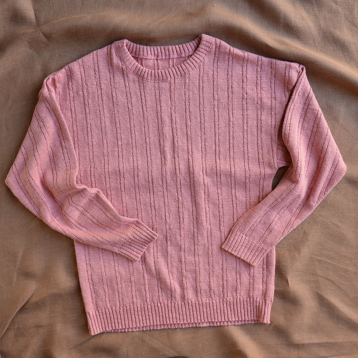 Kids Knitted Summer Sweater - Organic Linen/Cotton (0-10y)