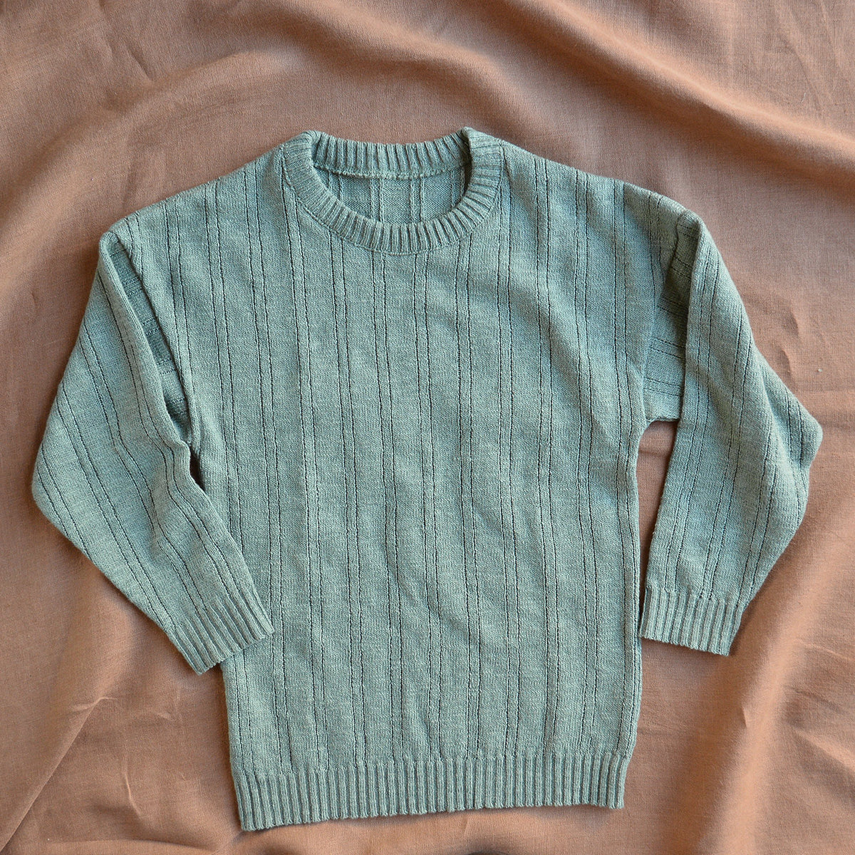 Kids Knitted Summer Sweater - Organic Linen/Cotton (0-10y)