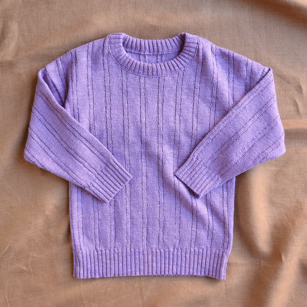 Kids Knitted Summer Sweater - Organic Linen/Cotton (0-10y)