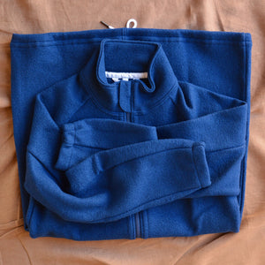 Women's Boiled Wool Coat - Navy (S-L)