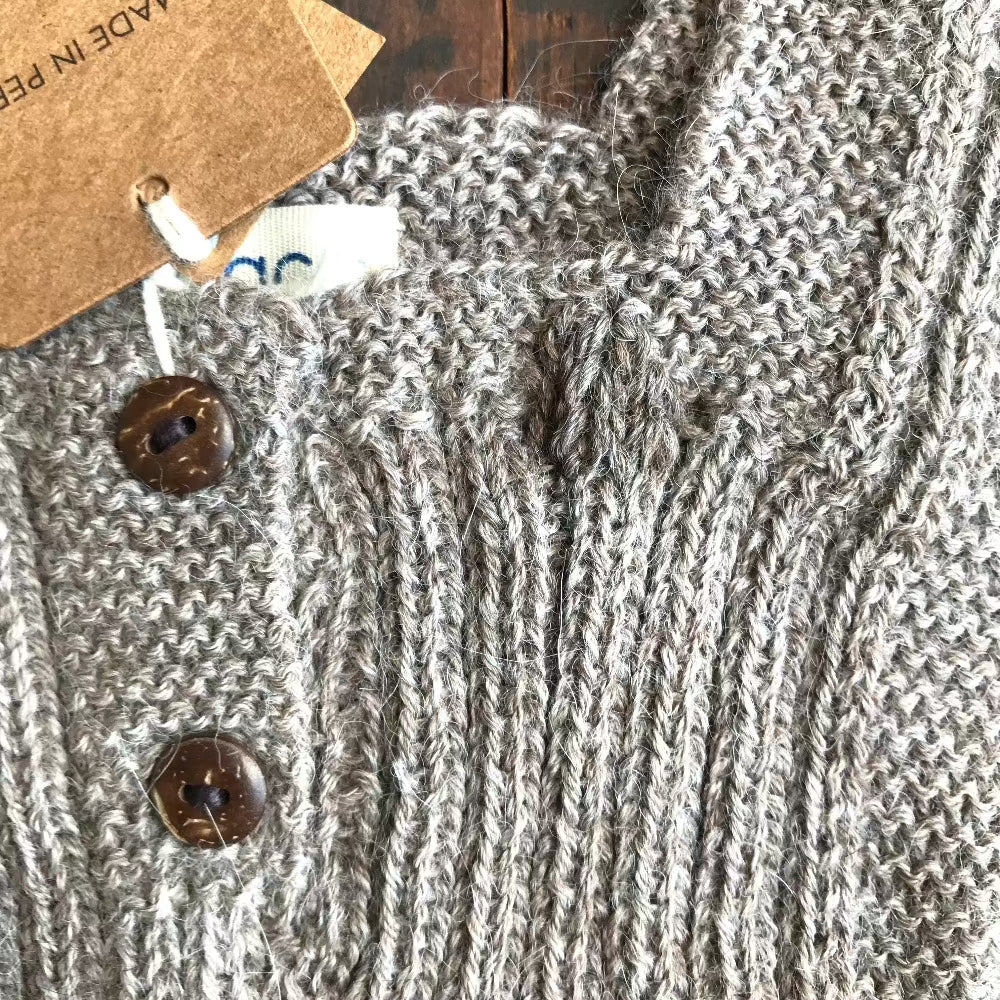 Rico Vest in Baby Alpaca (6-12m) - NEW/MENDED