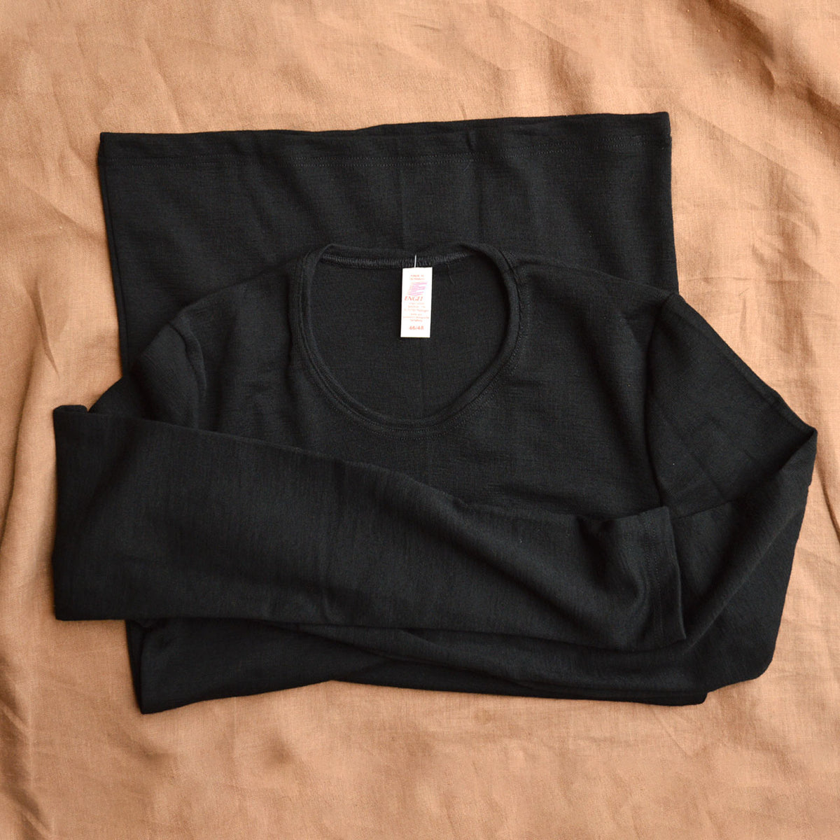 Men's Long Sleeve Top - 100% Organic Merino Wool  *Limited Edition