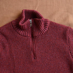 Men's Rib Knit Sweater - Recycled Organic Merino/Silk (S-XL)