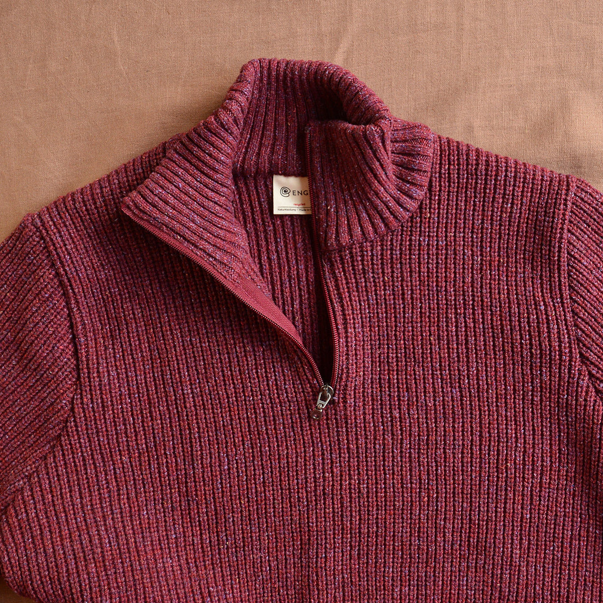 Men's Re-Knit Sweater - Recycled Organic Merino/Silk (S-XL)