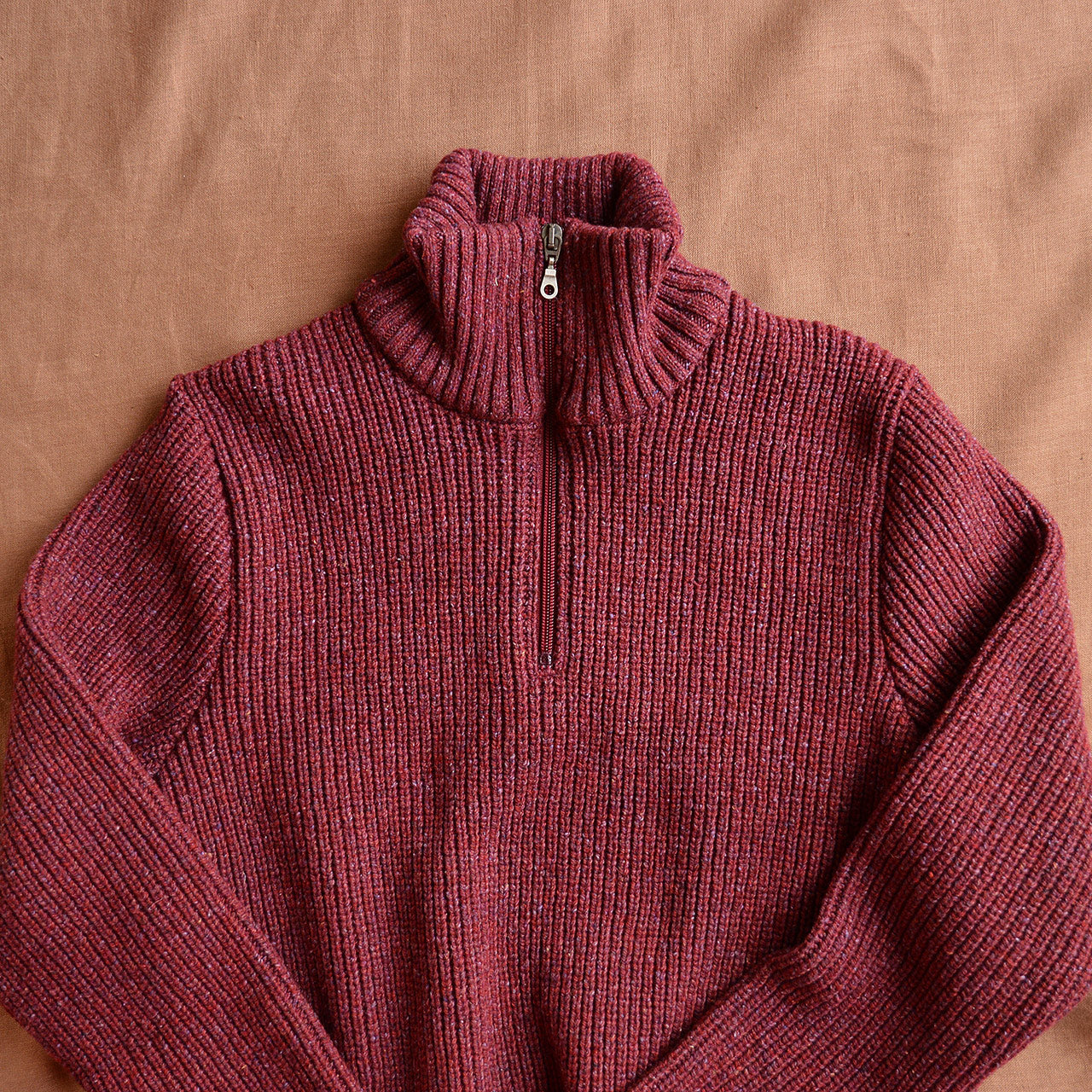 Women's Rib Knit Sweater - Recycled Organic Merino/Silk (XS-L)