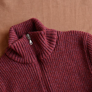 Women's Rib Knit Sweater - Recycled Organic Merino/Silk (XS-L)