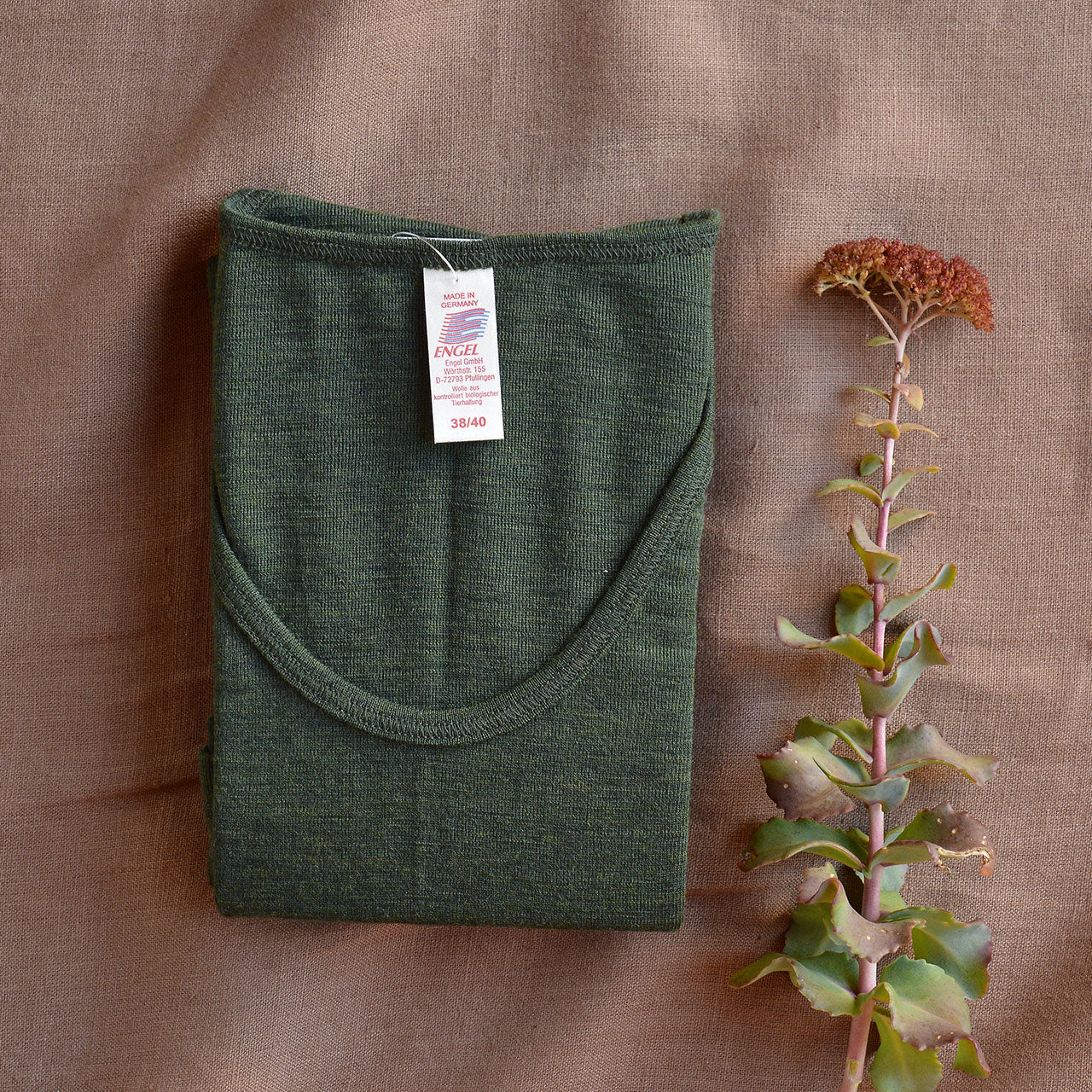Women's T-Shirt - 100% Merino Wool - Forest Green *Limited Edition