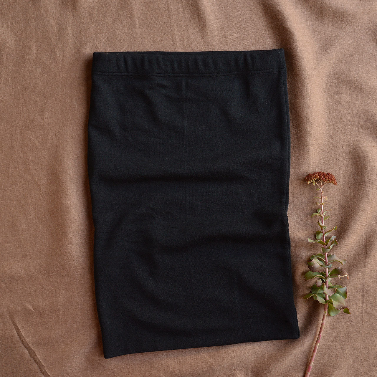 Women's Tube Skirt - 100% Organic Merino - Schwartz *Limited edition