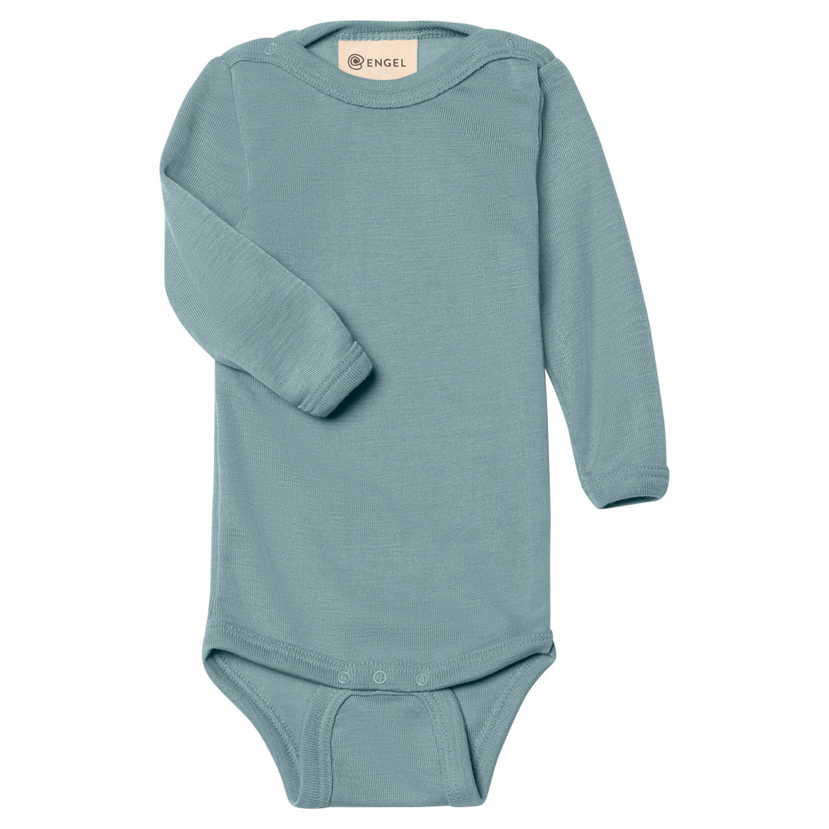 Baby Bodysuit Long Sleeve - Organic Merino/Silk (0-3yrs)