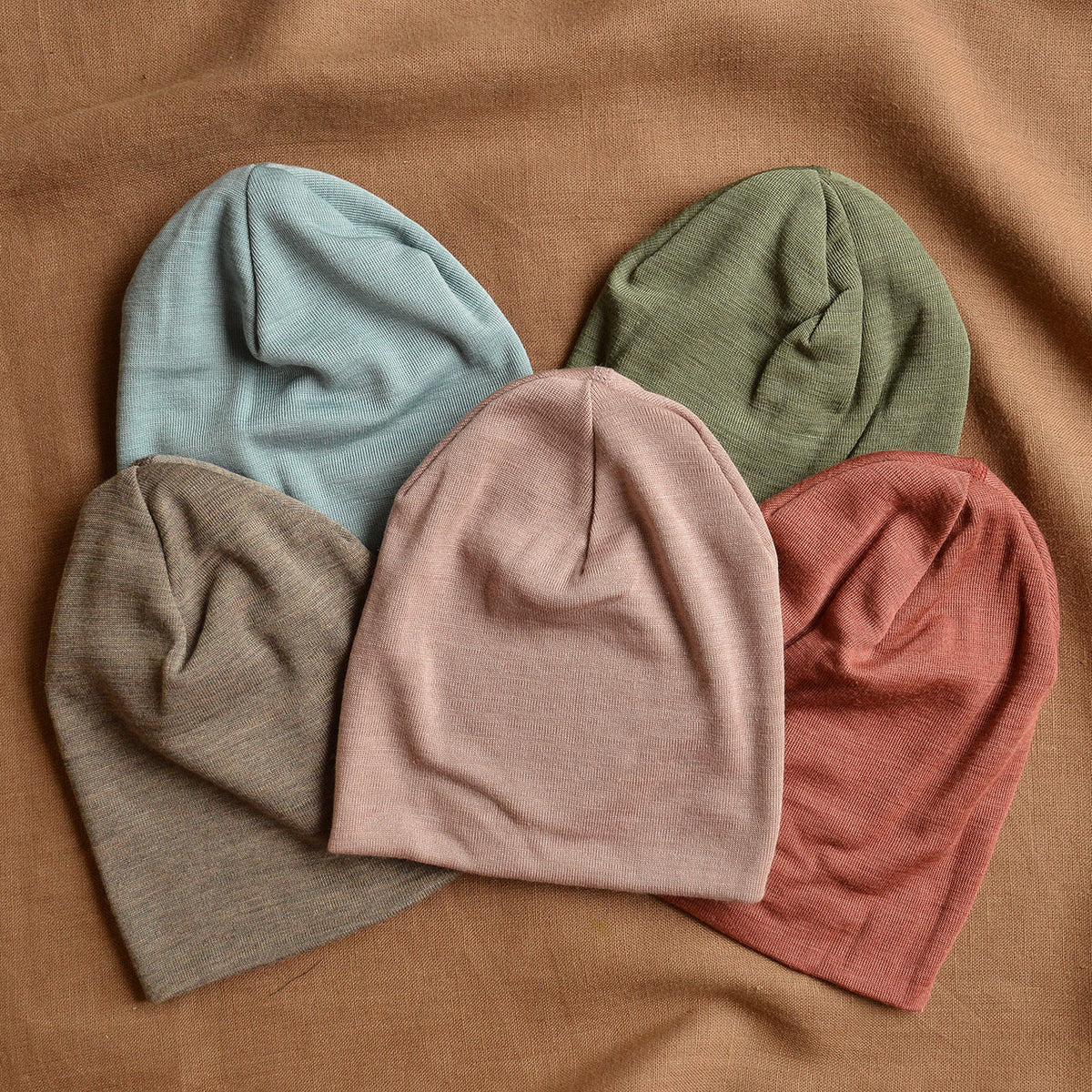 Beanie - Organic Wool/Silk (3m-5y+)