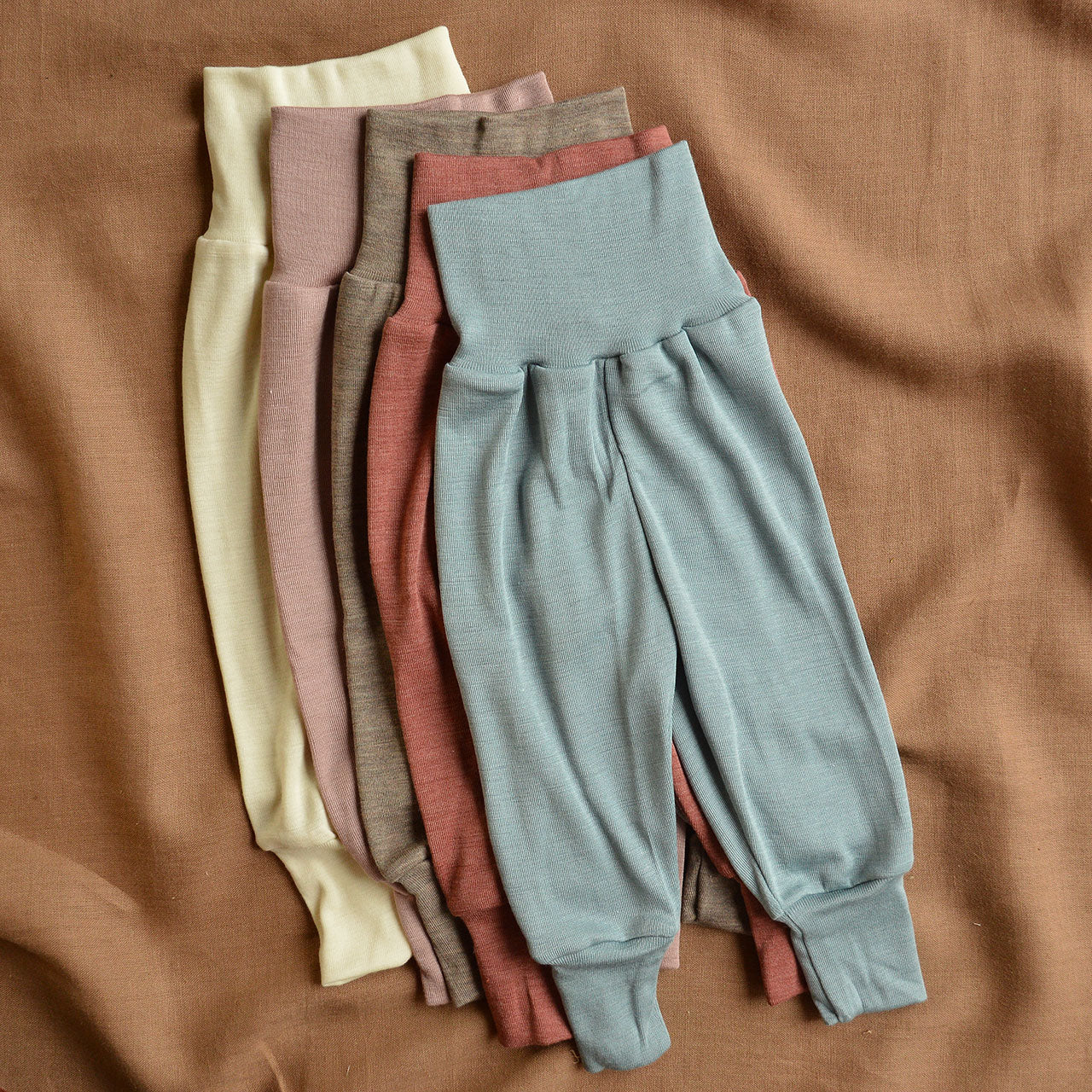 Baby Pants - Organic Wool/Silk (0-2yrs)