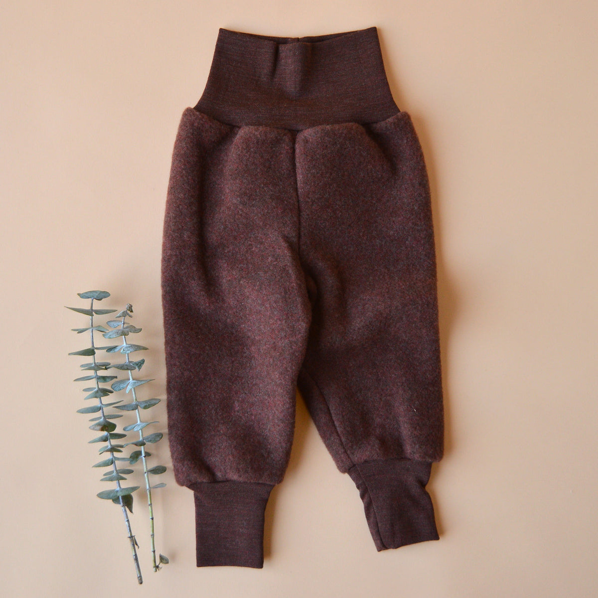 Baby Pants - 100% Organic Wool Fleece (0-24m)