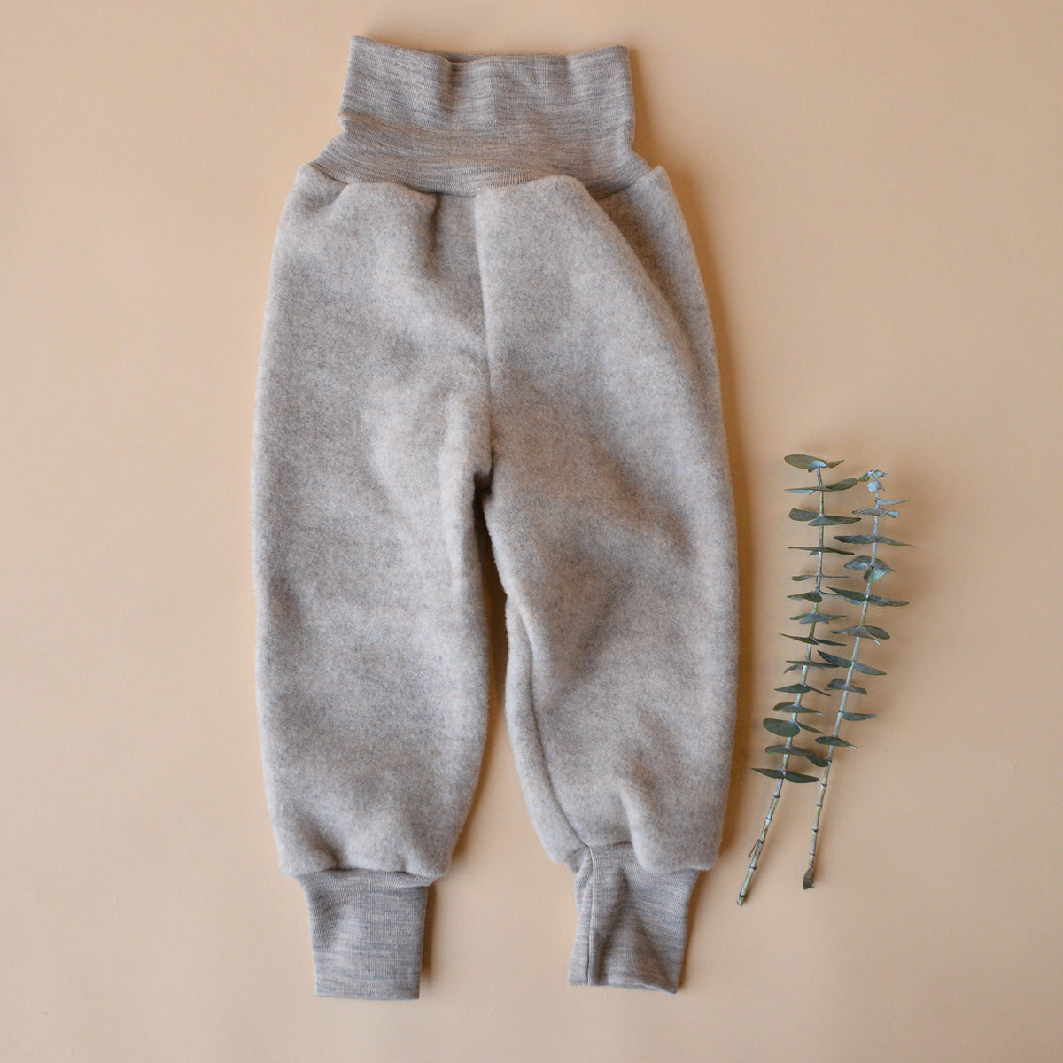 Baby Pants - 100% Organic Wool Fleece (0-24m)