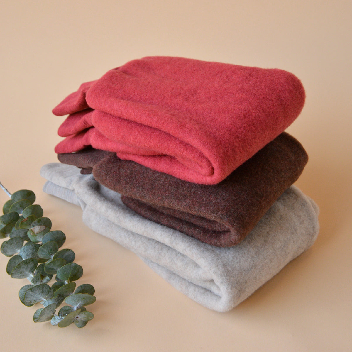 Baby Pants - 100% Organic Wool Fleece (0-24m)