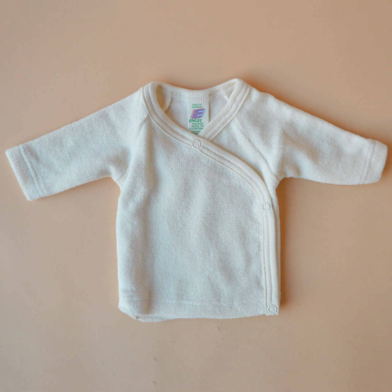 Newborn Baby Wrap Gown 100% Organic Cotton Terry (Preemie-Newborn)