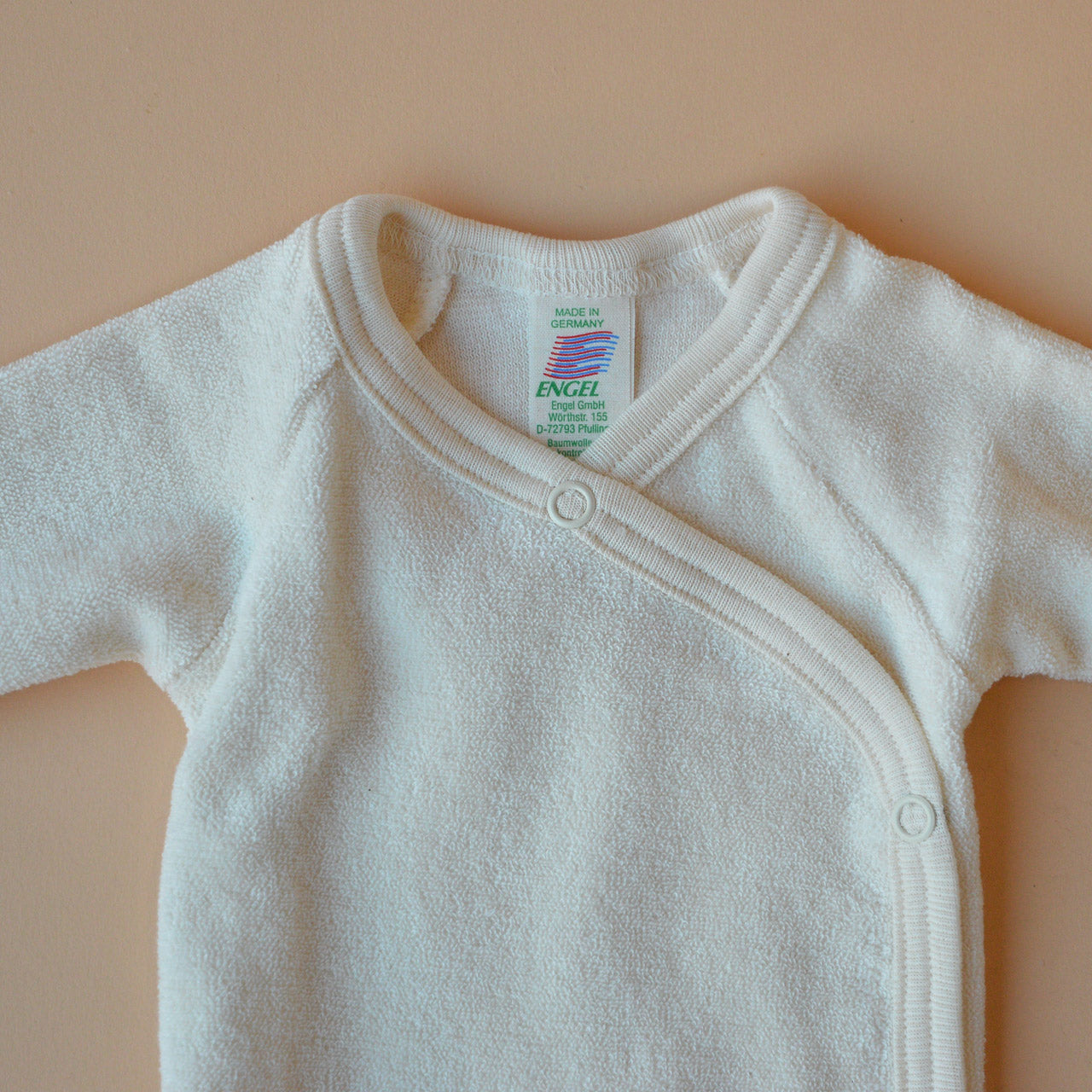 Newborn Baby Wrap Gown 100% Organic Cotton Terry (Preemie-Newborn)
