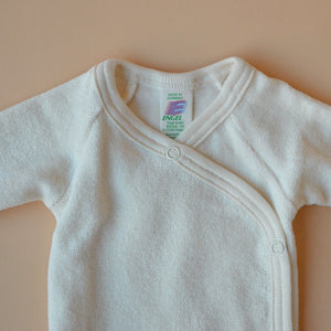 Newborn Baby Wrap Gown 100% Organic Cotton Terry (Preemie-Newborn)