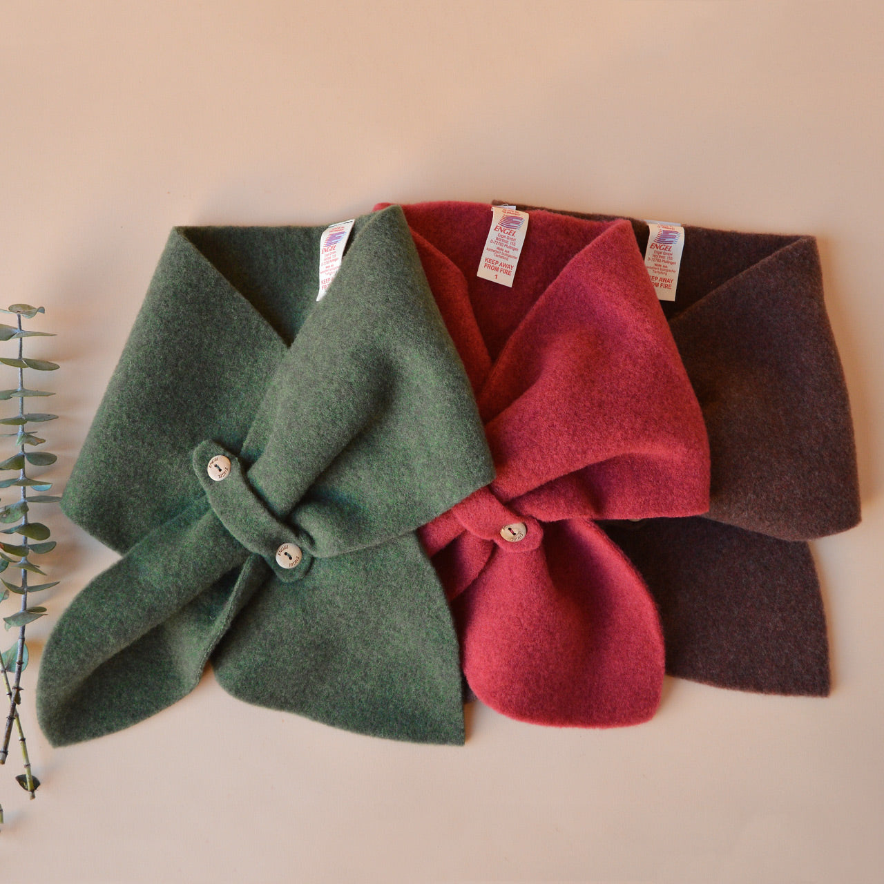 Crossover Scarf - 100% Organic Wool Fleece (Child-Adult) *Returning Soon