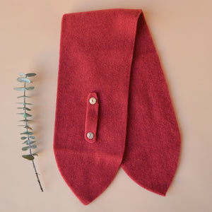 Crossover Scarf - 100% Organic Wool Fleece (Child-Adult)