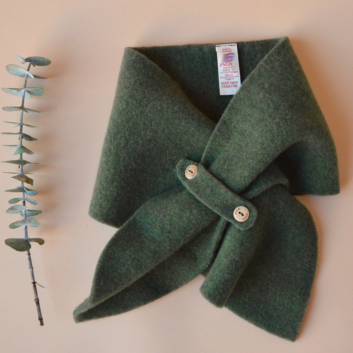 Crossover Scarf - 100% Organic Wool Fleece (Child-Adult) *Returning 2026