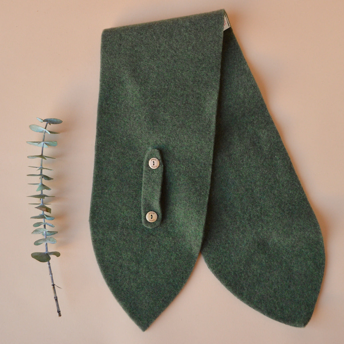 Crossover Scarf - 100% Organic Wool Fleece (Child-Adult) *Returning 2026