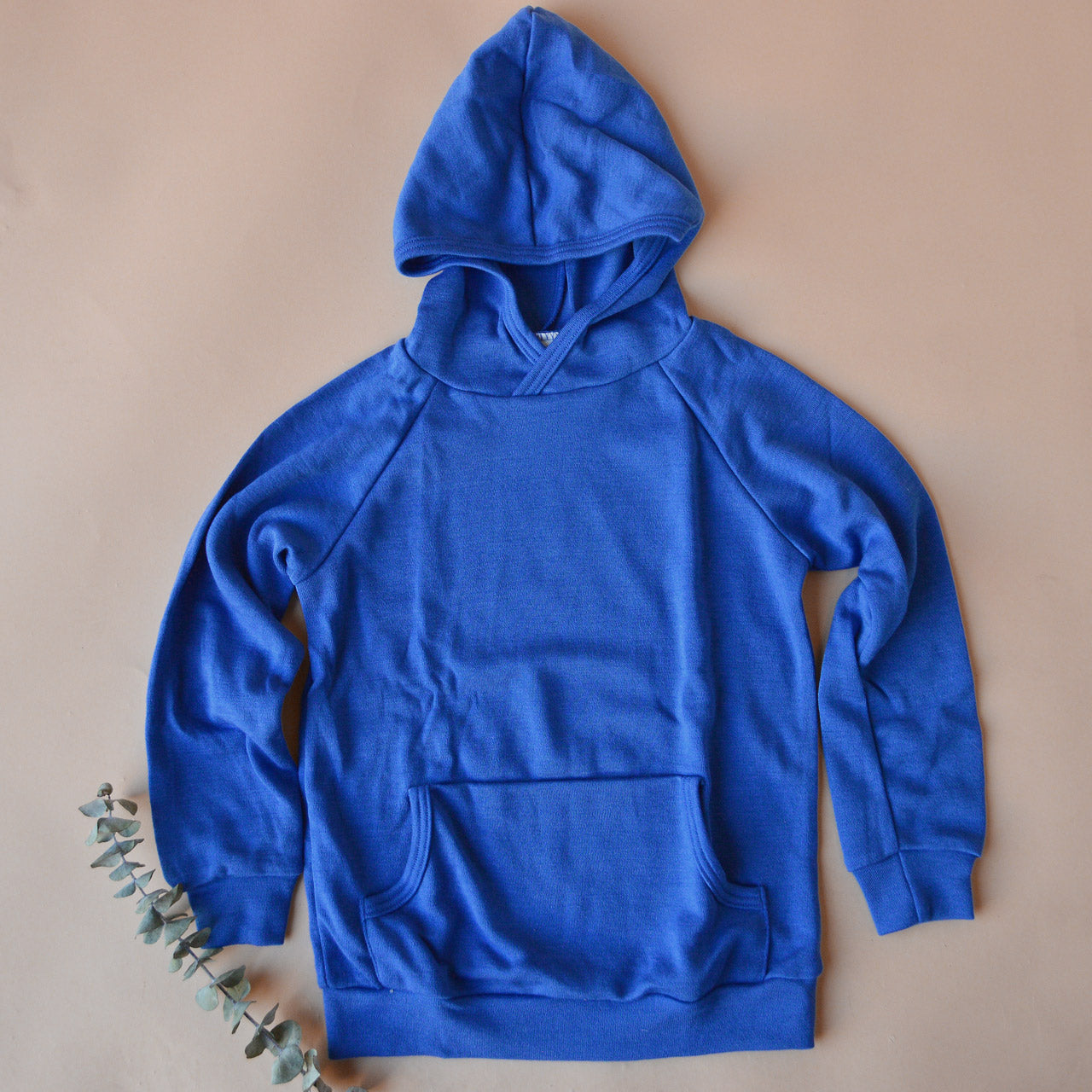 Kids Hoody in Organic Merino Wool/Silk (5-8y) *Last ones