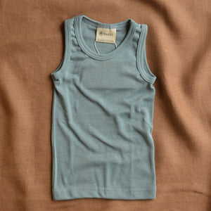 Child's Sleeveless Vest - Organic Merino/Silk (1-14y)
