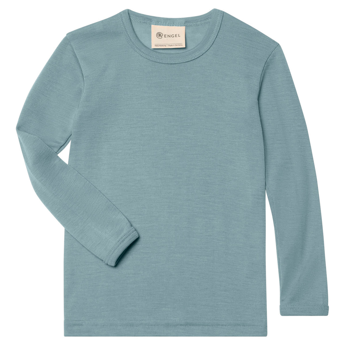 Child's Long Sleeve Top - Organic Merino/Silk (1-14y)