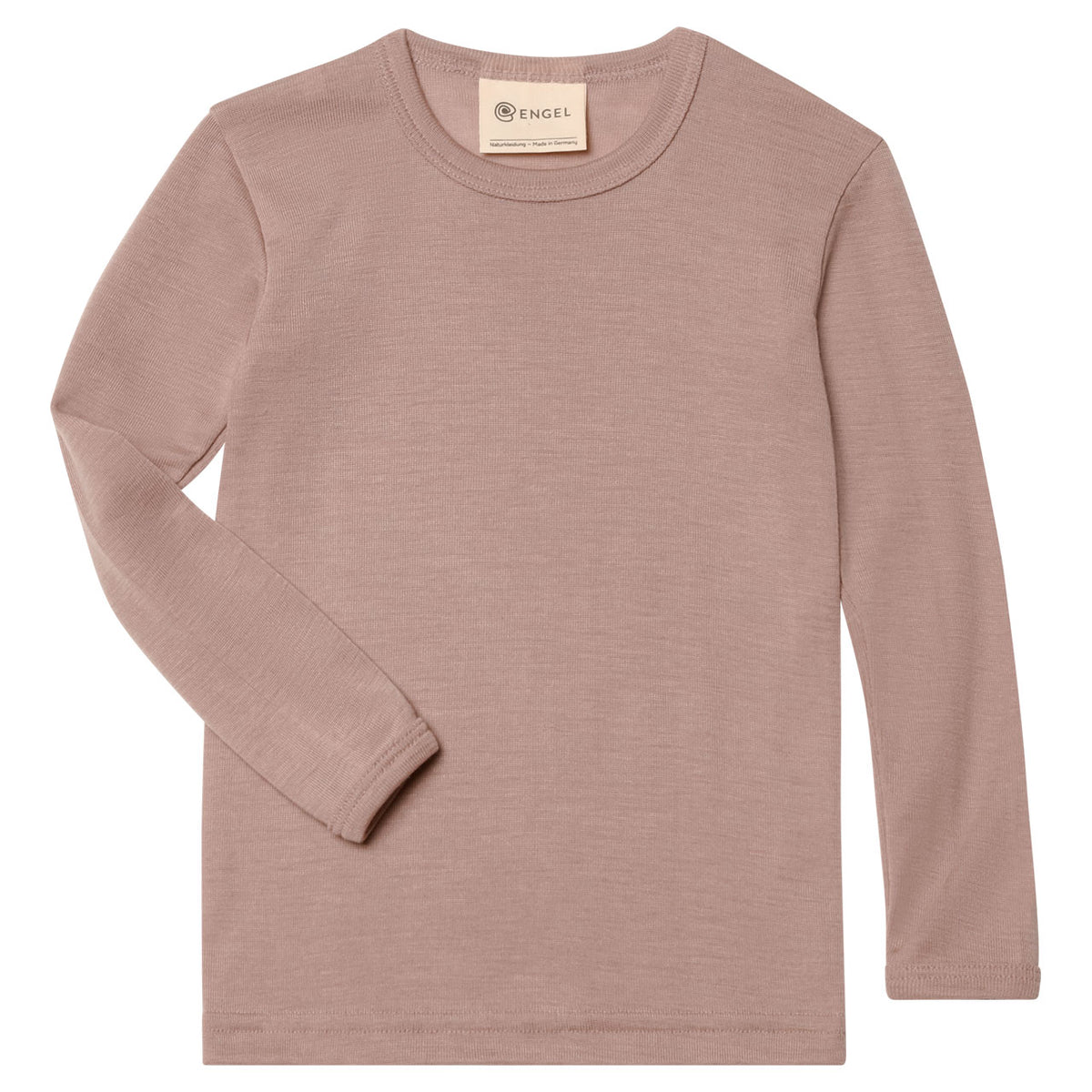 Child's Long Sleeve Top - Organic Merino/Silk (1-14y)