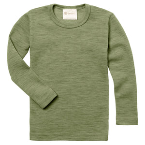 Child's Long Sleeve Top - 100% Organic Merino (3-10y)