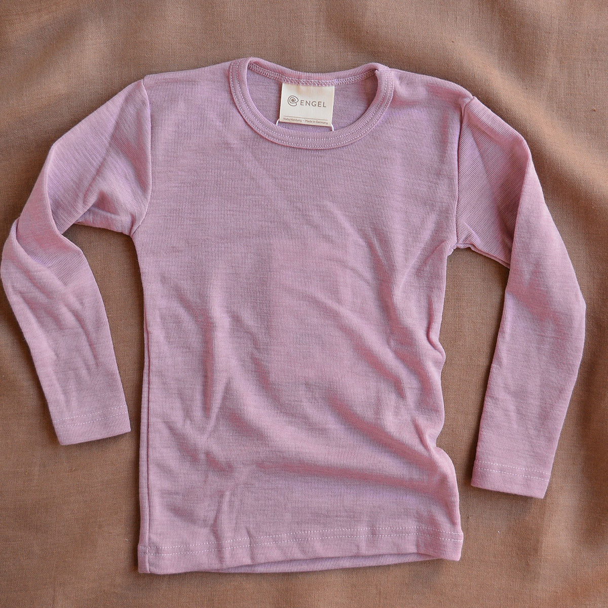 Child's Long Sleeve Top - 100% Organic Merino (3-10y)