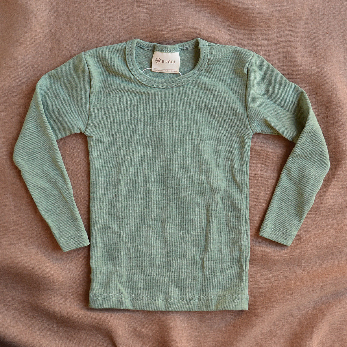 Child's Long Sleeve Top - 100% Organic Merino (3-10y)
