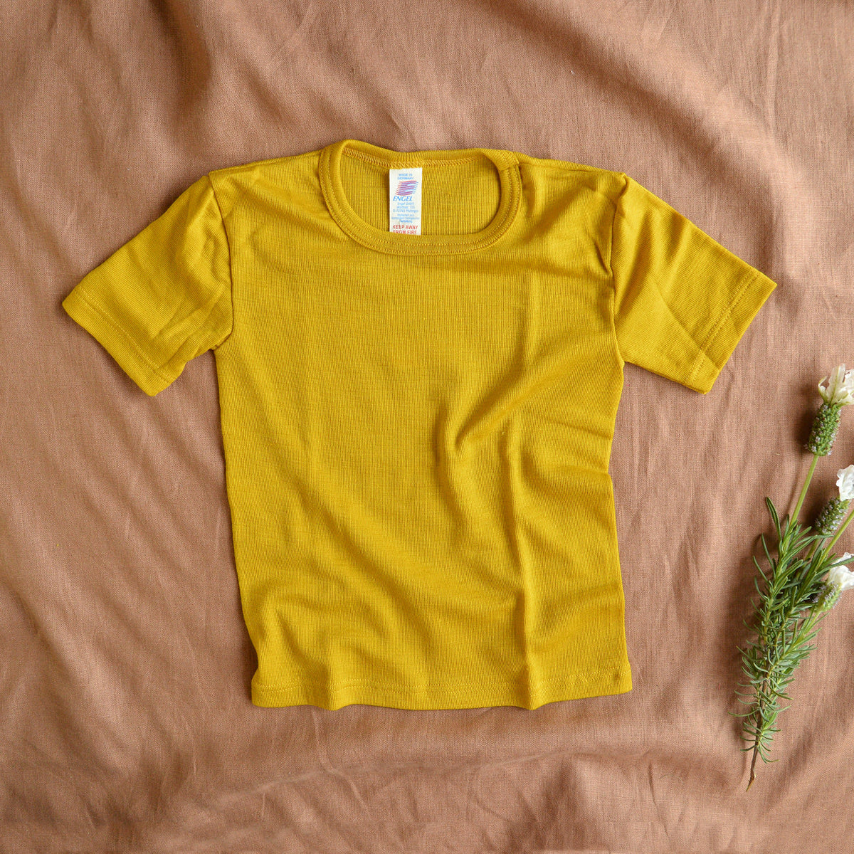 Child's T-Shirt - Organic Merino/Silk (1-14y)