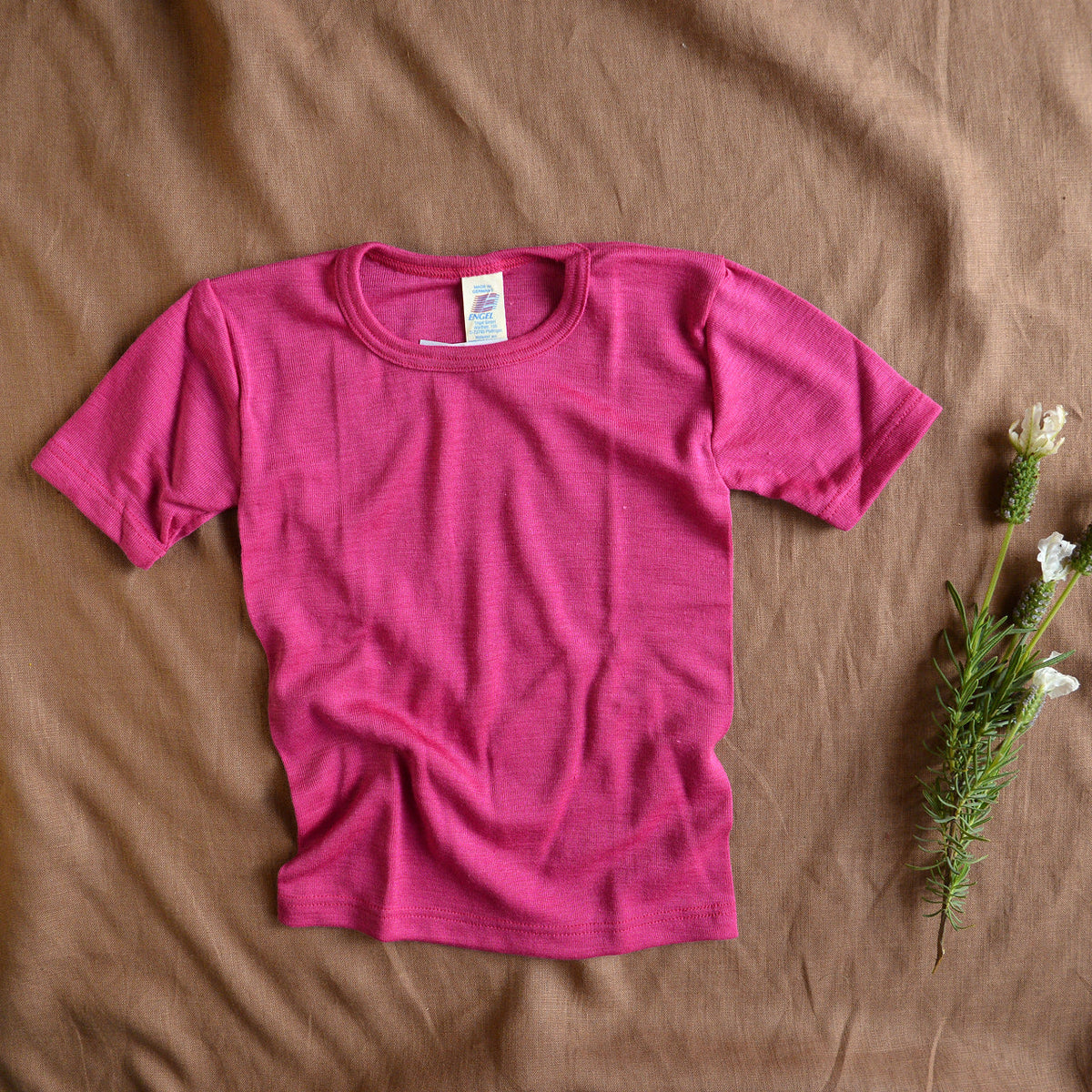 Child's T-Shirt - Organic Merino/Silk (1-14y)