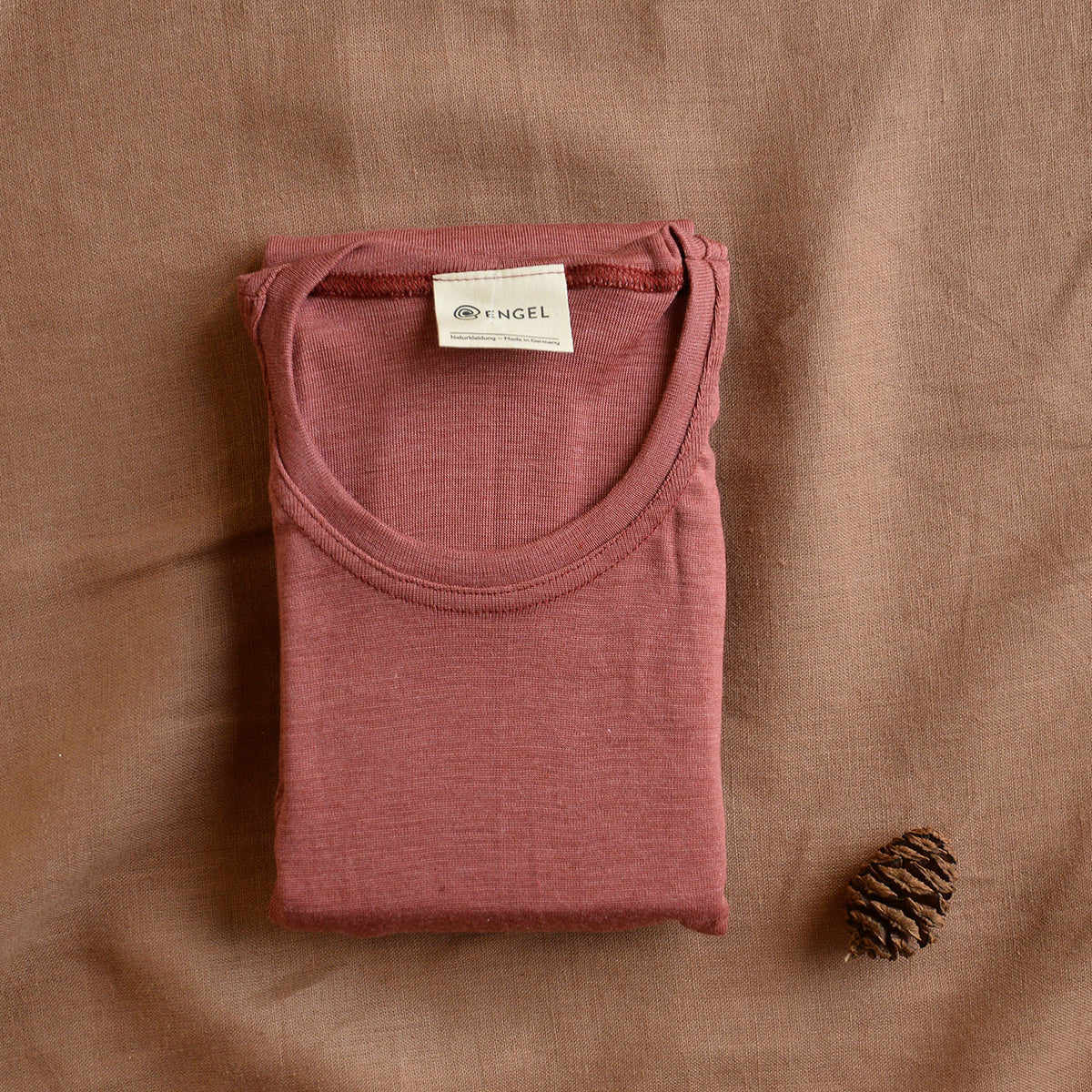 Men's Organic Merino/Silk Long Sleeve Top