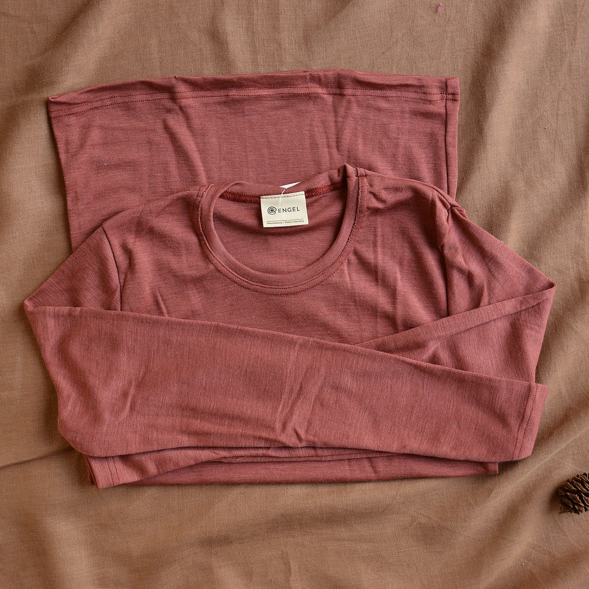 Men's Organic Merino/Silk Long Sleeve Top