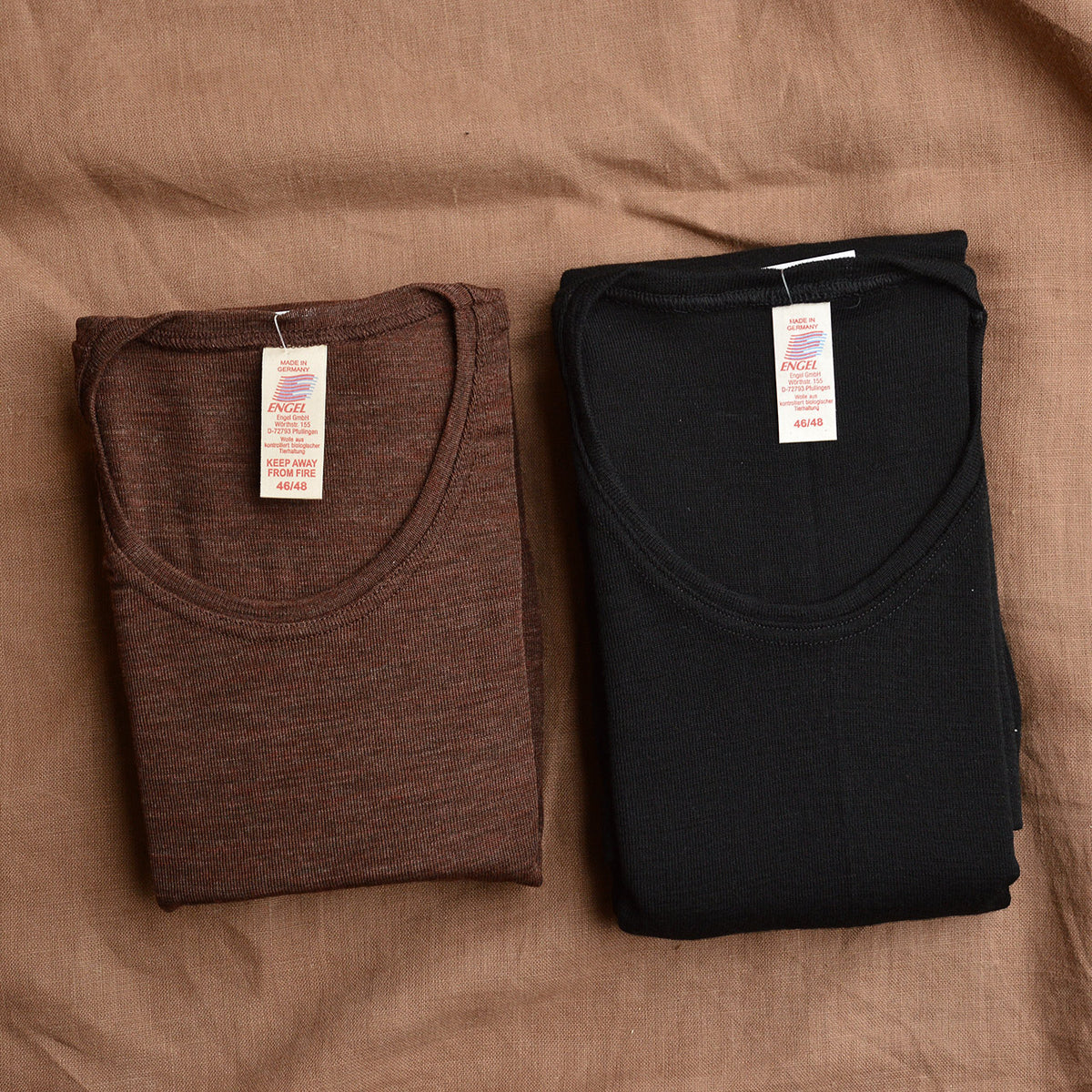 Men's Long Sleeve Top - 100% Organic Merino Wool  *Limited Edition