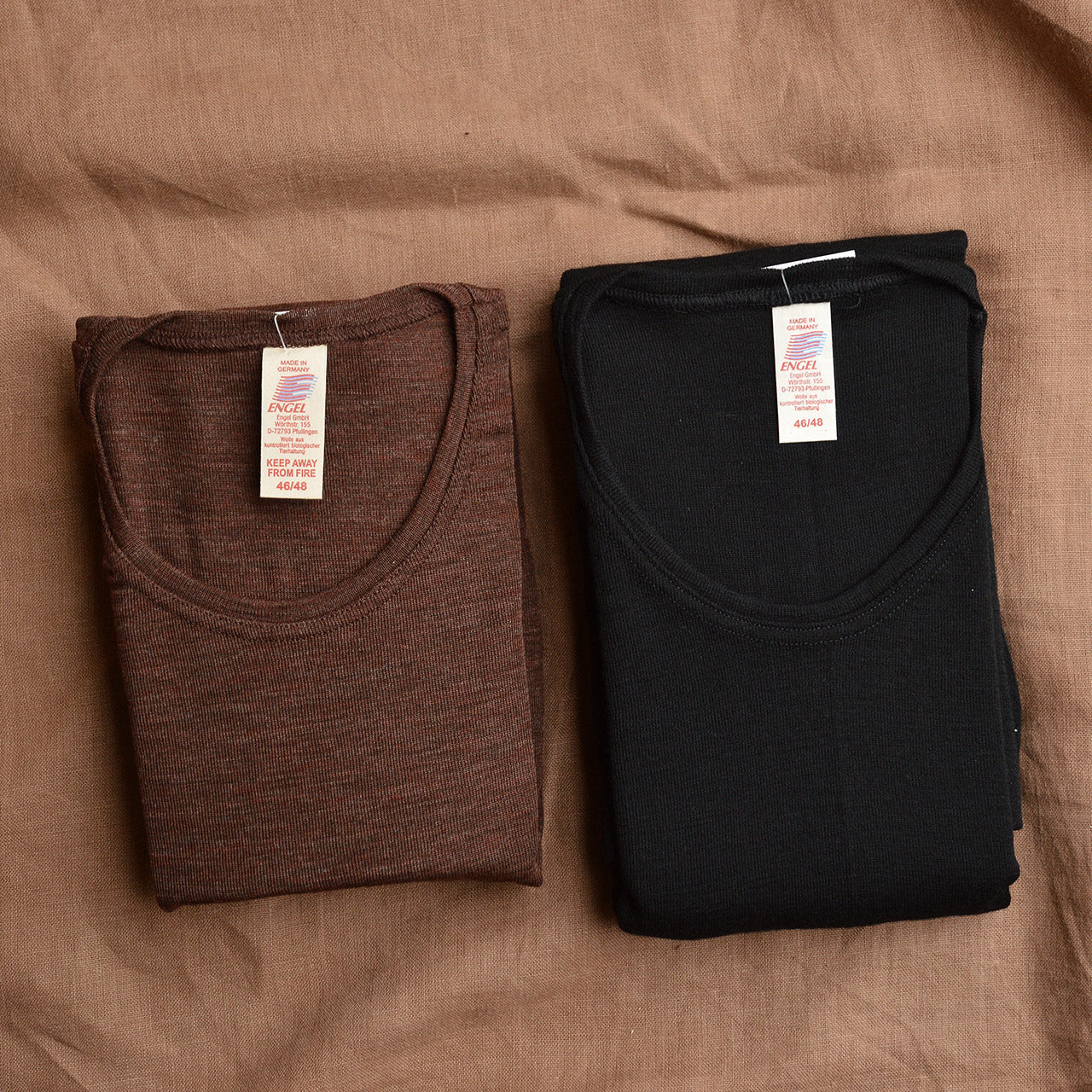 Men's Long Sleeve Top - 100% Organic Merino Wool  *Limited Edition