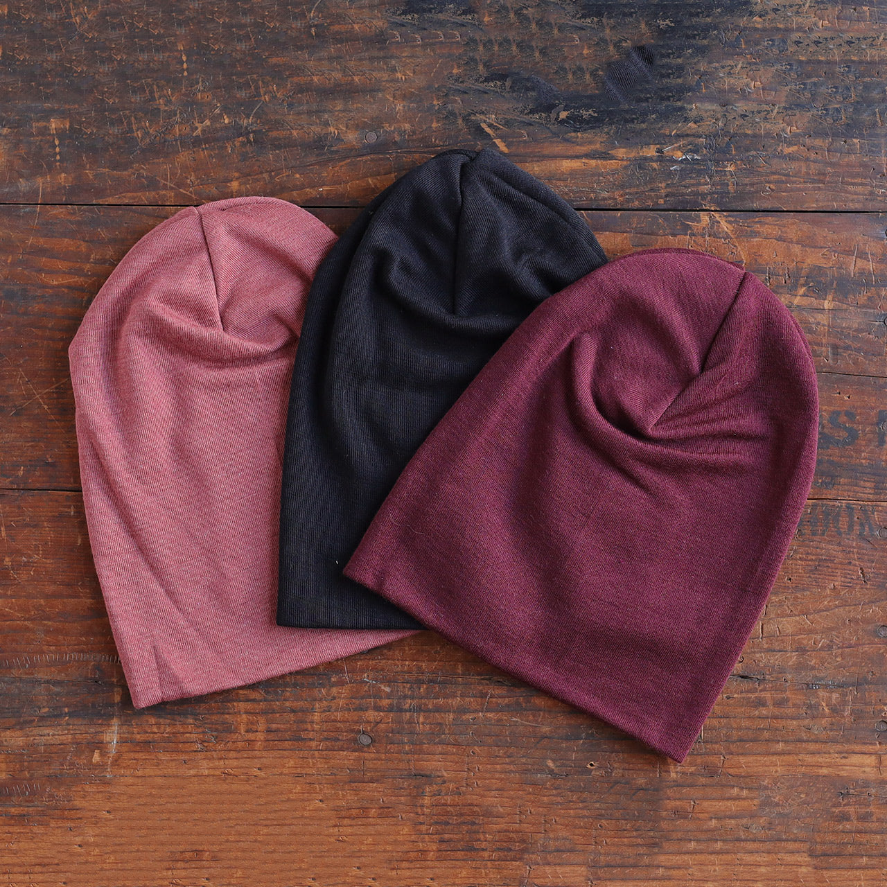 Adults Beanie - Organic Merino/Silk