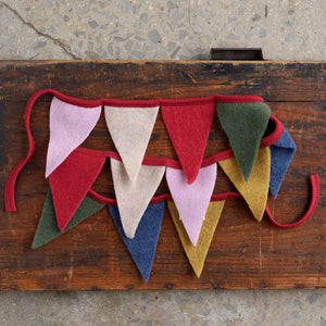 Bunting in 100% Organic Wool Fleece