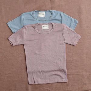 Child's T-Shirt - Organic Merino/Silk (1-14y)