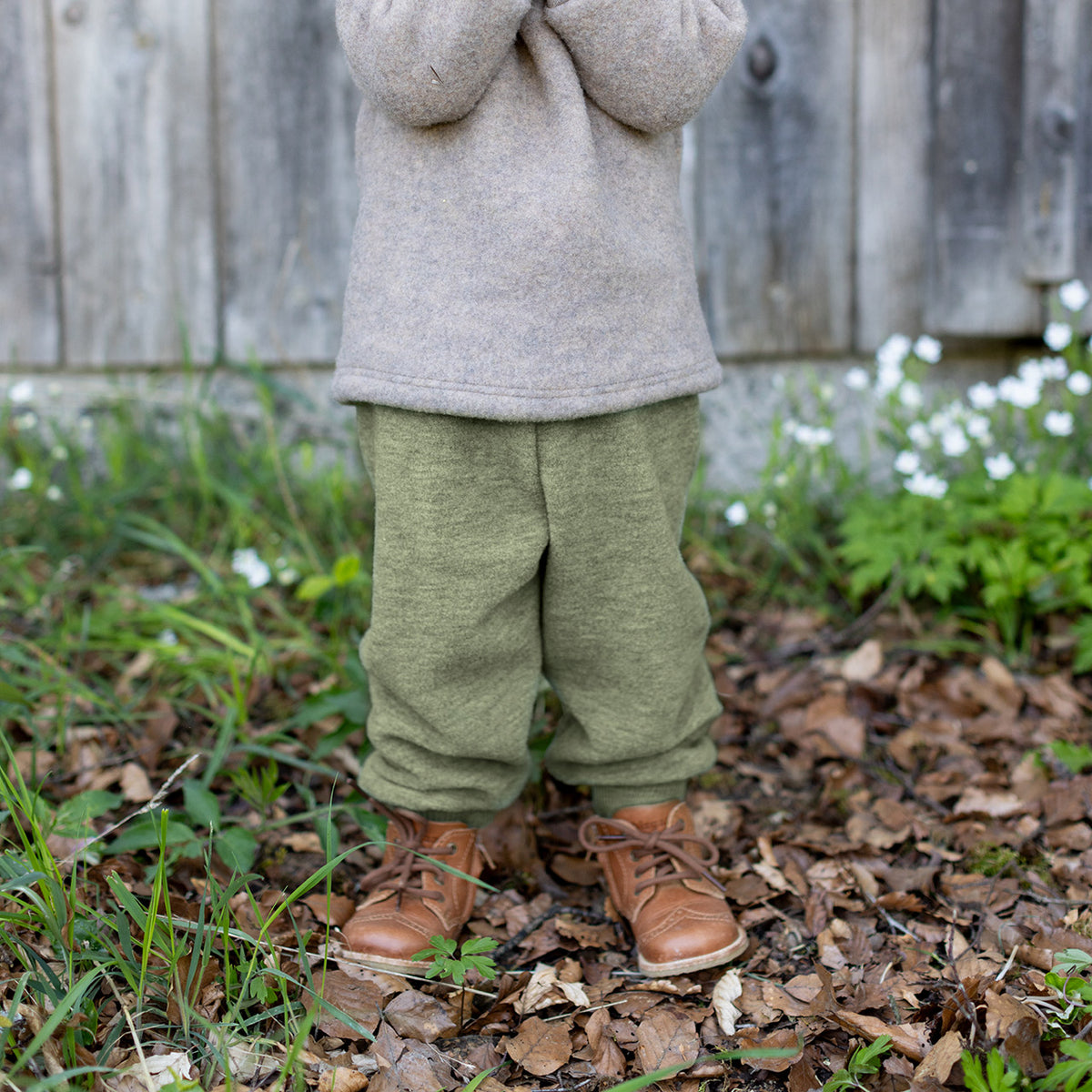 Boiled Wool Pants - 100% Organic Merino (1-6y+)