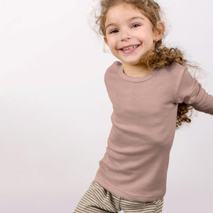 Child's T-Shirt - Organic Merino/Silk (1-14y)